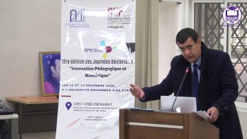 ALLOCUTIONS DOUVERTURE DE LA 1’ÈRE ÉDITION DES JOURNÉES DOCTOIALES