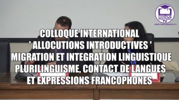 ALLOCUTIONS INTRODUCTIVES  MIGRATION ET INTEGRATION LINGUISTIQUE