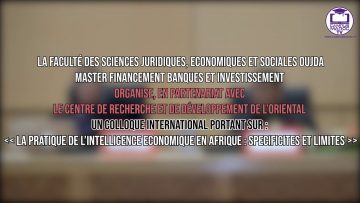 Atelier (1) :  Lintelligence Economique et Compétitivité des Entreprises