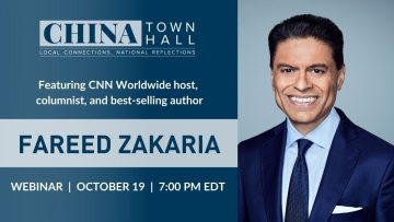 CHINA Town Hall: Fareed Zakaria
