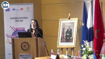 Latifa Daadaoui – Nouveau Programme Erasmus+ 2021 – 2027 –  JOURNÉE NATIONALE DE LINFO ERASMUS