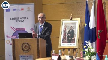 M. Ahmed HAMMOUCH – Nouveau Programme Erasmus+ 2021 – 2027 – Erasmus National Info Day