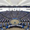 General view on the hemicycle of the European Parliament in Strasbourg