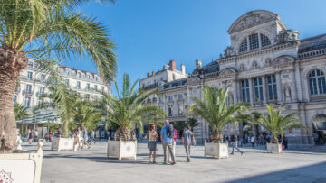 Place du Ralliement et Théâtre, Angers, France